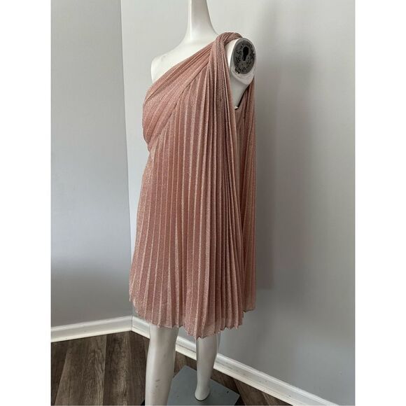 HALSTON CLARE DRESS IN SHIMMER JERSEY - Picture 6 of 10